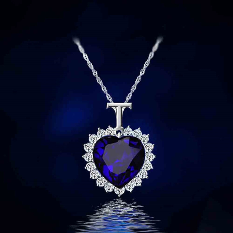 New Titanic Heart Crystal Chain